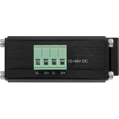 4-porters industriell PoE-switch for DIN-skinne BCS-ISP04G-1SFP