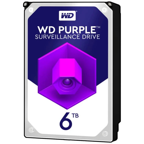 WD Purple 6TB harddisk for overvåking