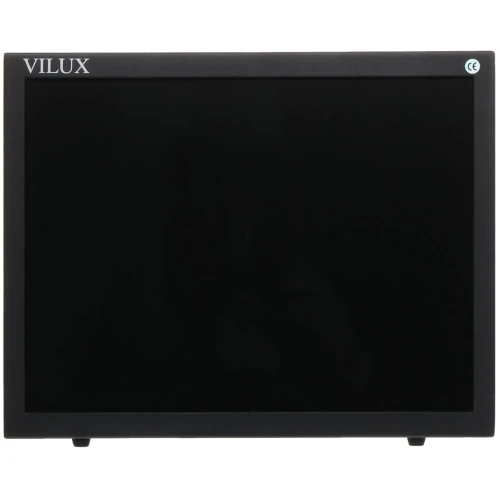 Monitor 2x video hdmi vga lyd, Fjernkontroll, VMT-155M 15 tommer Vilux