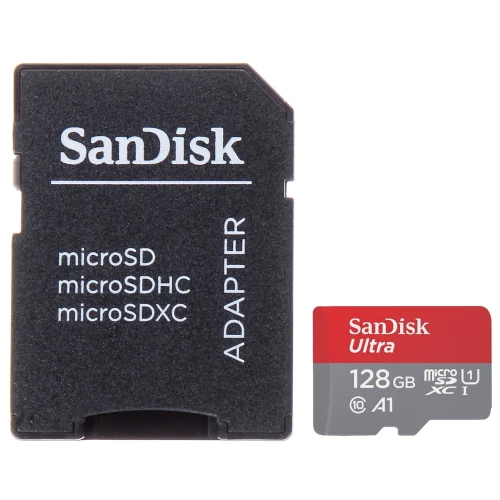 Minnebrikke SD-MICRO-10/128-SAND UHS-I, SDXC 128GB Sandisk