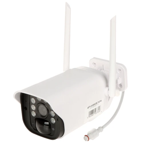 IP-kamera APTI-W20C2S-TUYA TUYA SMART WIFI - 1080p 4 mm solcellepanel