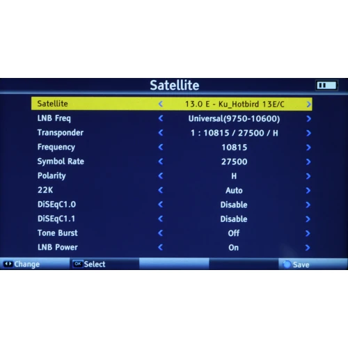 Universell måler ST-6986 DVB-T/T2 DVB-S/S2 DVB-C SIGNAL