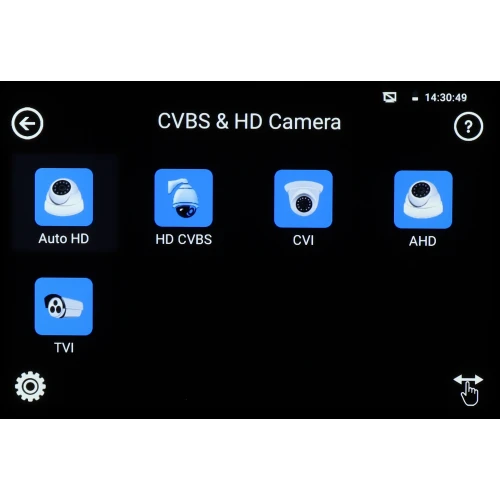 Multifunksjonell CCTV-tester CS-HB-45H