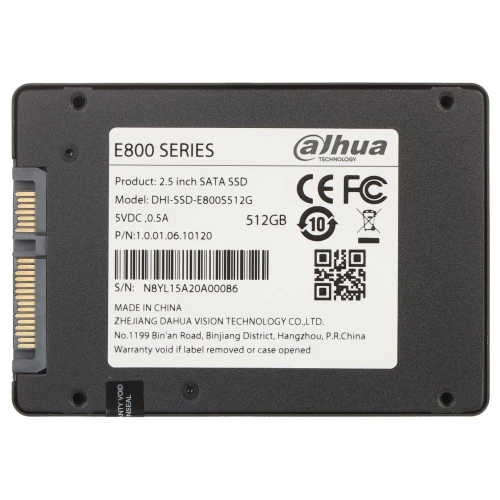 SSD-disk SSD-E800S512G 512 GB