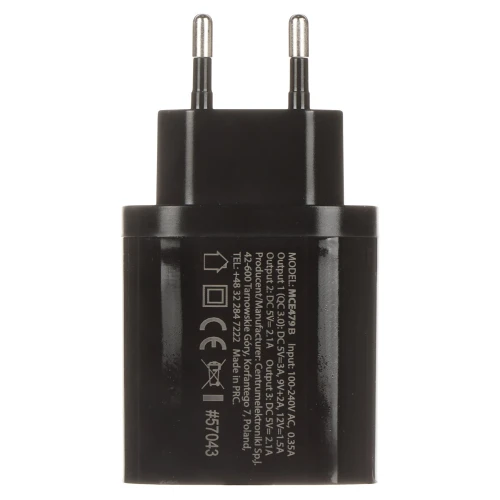 USB nettverkslader MCE-479B MACLEAN ENERGY