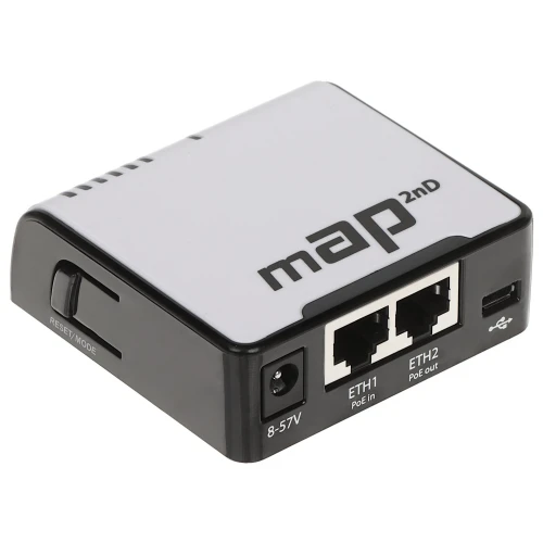 Accesspunkt MAP-2ND mAP, 2.4GHz 300Mb/s MIKROTIK