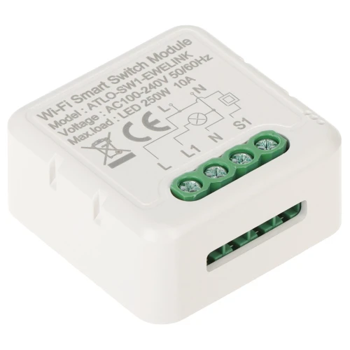 Intelligent LED-belysningskontroller ATLO-SW1-EWELINK Wi-Fi, eWeLink