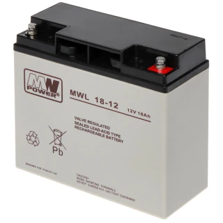 Batteri 12V/18AH-MWL