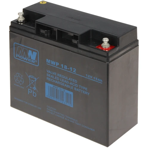 Batteri 12V/18AH-MWP