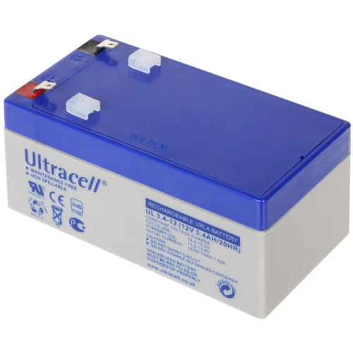 Batteri 12V/3.4AH-UL ULTRACELL