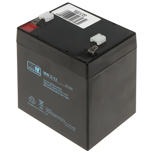 Batteri 12V/5AH-MW
