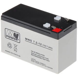 Batteri 12V/7.2AH-MWS