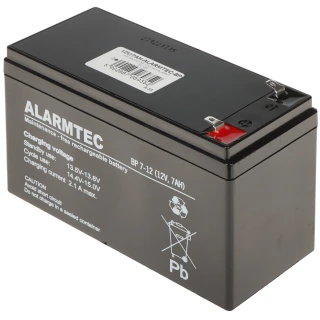 Batteri 12V/7AH-ALARMTEC-BP ALARMTECH