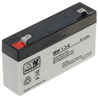 Batteri 6V/1.3AH-MW