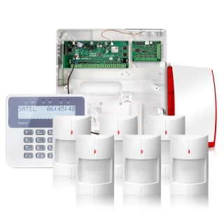 Trådløs alarm Satel Perfecta 16-WRL 6x Sensor, LCD, App, GSM-varsling