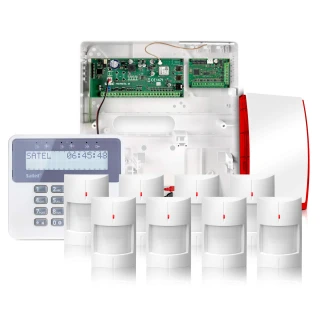 Trådløs alarm Satel Perfecta 16-WRL 8x Sensor, LCD, App, GSM-varsling