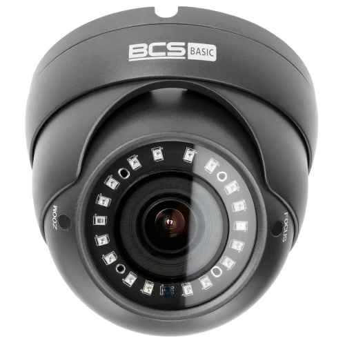 BCS-B-DK82812 Domekamera 8MPx 4in1 Overvåking CVI TVI AHD CVBS linse 2.8-12mm
