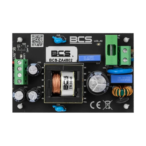 BCS-ZA2403 Strømforsyning 24V 3A
