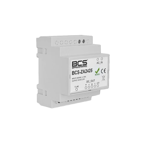 BCS-ZA2425 Strømforsyning 24V 2,5A