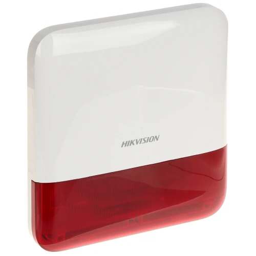 Trådløs utendørs signalgiver DS-PS1-E-WE/RED AX Hikvision