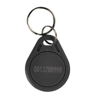 RFID nøkkelring BS-02GY 125kHz grå med nummer