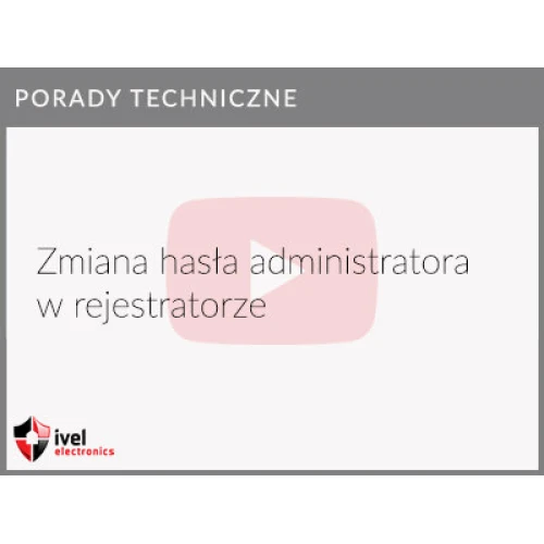 Slik endrer du passordet på Hikvision DVR, andre versjon av menyen