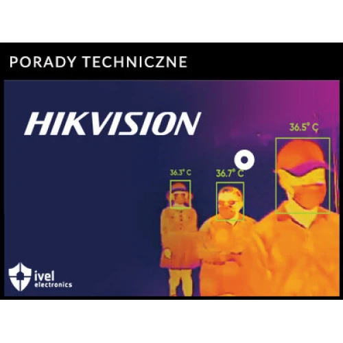 Hikvision håndholdt varmekamera for måling av menneskekroppens temperatur, modell DS-2TP31B-3AUF