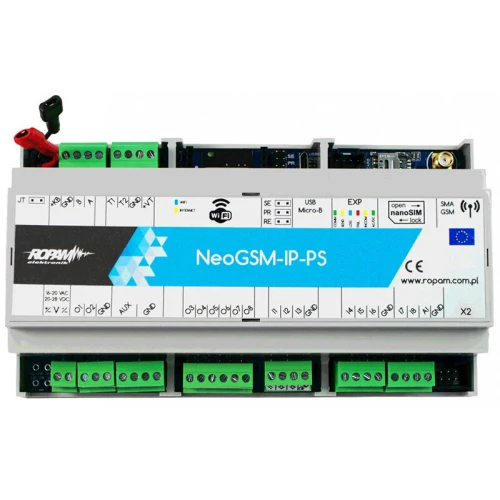 Alarm sentral Ropam NeoGSM-IP-PS-D9M