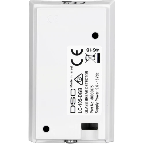 DSC LC-105-DGB glassbrudddetektor