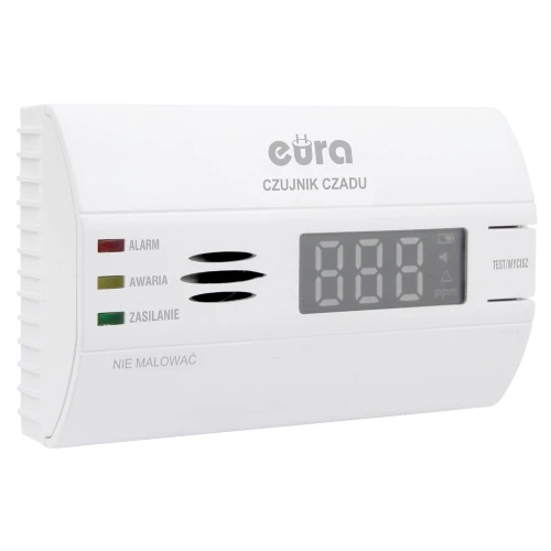 Eura CD-80B8 frittstående karbonmonoksid-sensor