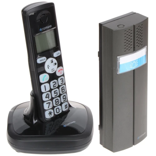 Trådløs dørtelefon med telefonfunksjon D102B COMWEI