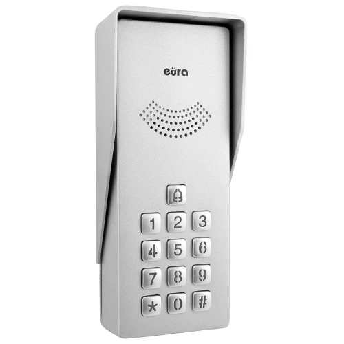 Dørtelefon EURA ADP-38A3 ENTRA sett hvit en-familie høyttalertelefon kassett med krypterer