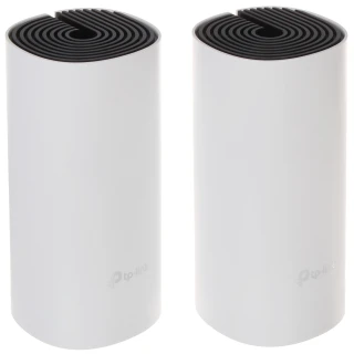 Hjemme wifi-system DECO-M4(2-PACK) 2.4GHz, 5GHz 300Mb/s + 867Mb/s tp-link