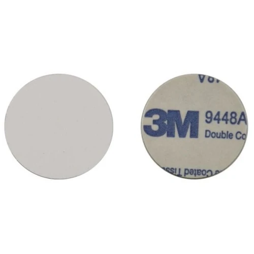 Skive ST-31M25 RFID 13,56MHz, original Ntag213, minne.144B, NFC, ID 7B, uten nummer, for metall, diam. 25 mm