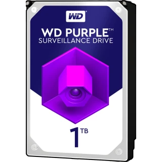 Harddisk for overvåking WD Purple 1TB