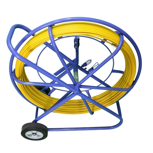 Extralink Pilot 10mm 100m | Pilot for kabeltrekking | glassfiber FRP, diam. 10mm, lengde. 100m, gul