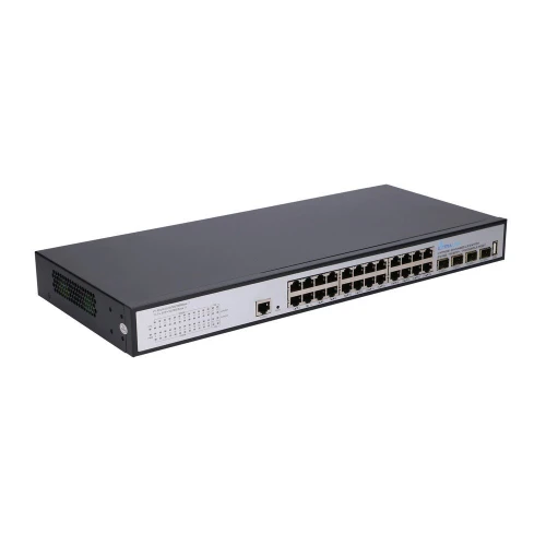 Extralink Hypnos | Switch | 24x RJ45 1000Mb/s, 4x SFP+, L3, administrerbar