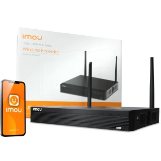 IMOU IP-opptaker NVR1104HS-W Wifi for 4 kameraer