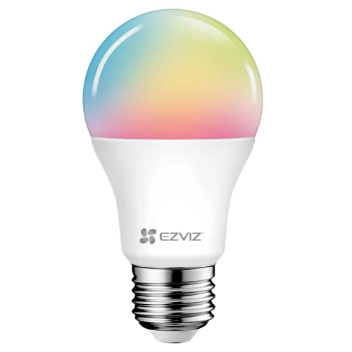 Intelligent RGB-pære med lysstyrkejustering og fargeendring fra EZVIZ