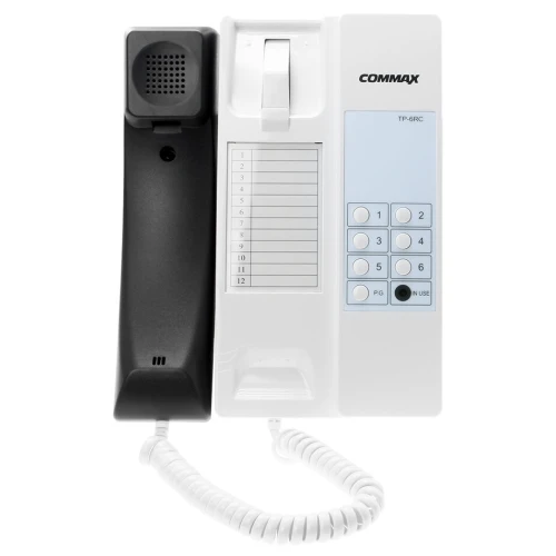 Commax TP-6RC hodetelefon intercom sett med 4 hodetelefoner
