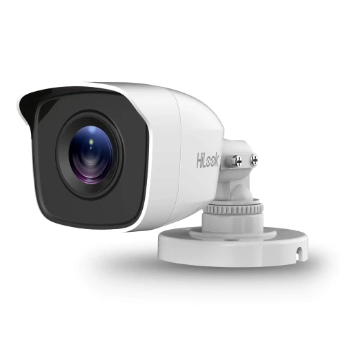 Overvåkningssett Hikvision Hilook TVICAM-B2M sylinderformet kamera med 4,3" skjerm, strømforsyning og kabel for skjermvisning