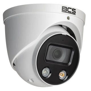 BCS-L-EIP55FCL3-AI1 5Mpx kuppel IP-kamera med lys- og lydalarmer