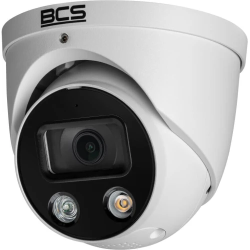 BCS-L-EIP55FCR3L3-AI1(2) 5Mpx kuppel IP-kamera med lys- og lydalarmer