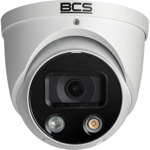 BCS-L-EIP55FCR3L3-AI1(2) 5Mpx kuppel IP-kamera med lys- og lydalarmer