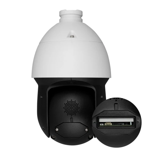 BCS-L-SIP224FR5-THT-AI1 256x192, 7mm, 4Mpx roterende termisk IP-kamera med 8mm objektiv og temperaturmålingsfunksjon BCS