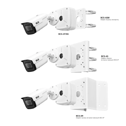 BCS-L-TIP55VSR6-AI1 rørformet IP-kamera 5 Mpx motozoom 2.7-13.5 mm fra BCS LINE