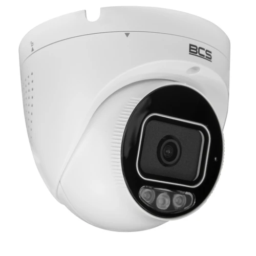 Zestaw do monitoringu IP 4x BCS-P-EIP25FSR3L3-AI2(2) 5 Mpx, WhiteLight, WDR130dB, NightColor