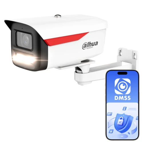 Dahua IPC-HFW2849M-S-LED-0360B-B-PRO WizColor IP-tubekamera