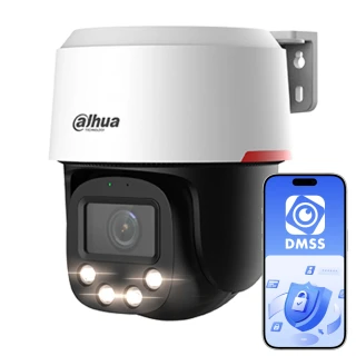 Dahua SD2C400NA-B-PV-PRO roterende IP-kamera, WizColor