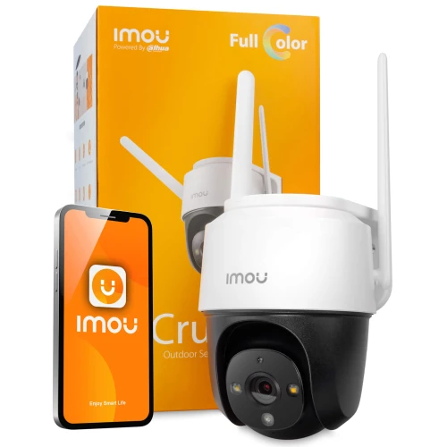 IMOU Wi-Fi roterende kamera sett 2x IPC-S41FP 2k IR 30m Full Color